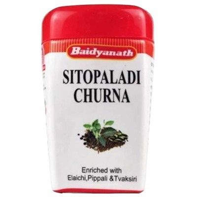 SITOPALADI CHURNA, Baidyanath (СИТОПАЛАДИ ЧУРНА, для лечения дыхательной системы, Бадьянатх), 60 г.