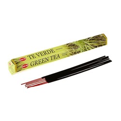 Hem Incense Sticks GREEN TEA (Благовония ЗЕЛЕНЫЙ ЧАЙ, Хем), уп. 20 палочек.
