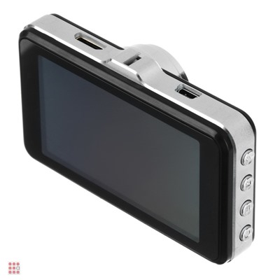 Видеорегистратор Full HD, дисплей 3.0”, 200мАч, зарядка 12/24В 3.4М