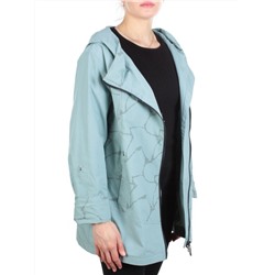 F809 MENTHOL Ветровка женская CO-COCOPINE (85% хлопок, 15% полиэстер) размер 42 (идет на 48 российский)