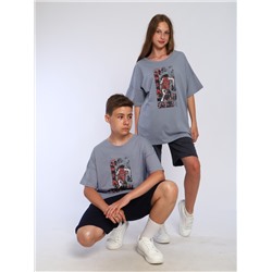 Футболка "Данк" серый