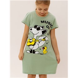 Платье ФЛ-3 "Мульти" светлый хаки