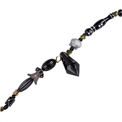 Браслеты своими руками «Бижу» (черно-белые)