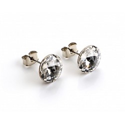 Серьги-гвоздики PR0506 белый