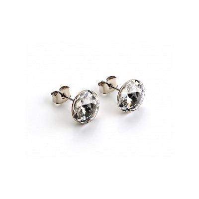 Серьги-гвоздики PR0506 белый