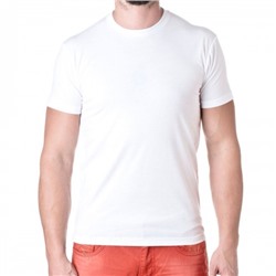 Футболка классическая White Cotton (Индия), белая