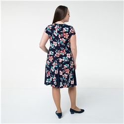 Платье, текстиль, оранжевый