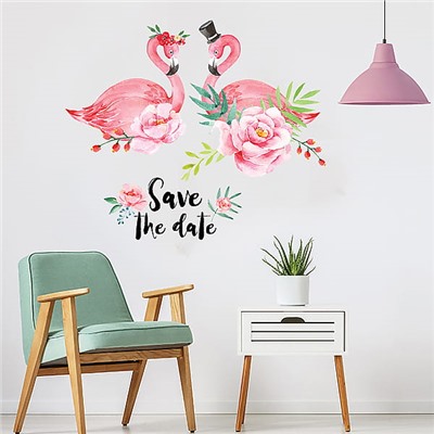 Стикер декор «Save the date»