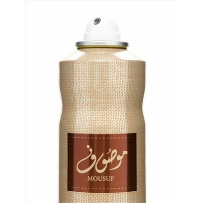 MOUSUF Perfumed Spray, Ard Al Zaafaran Trading (МУСУФ парфюмерный спрей, Ард Аль Заафаран), 200 мл.