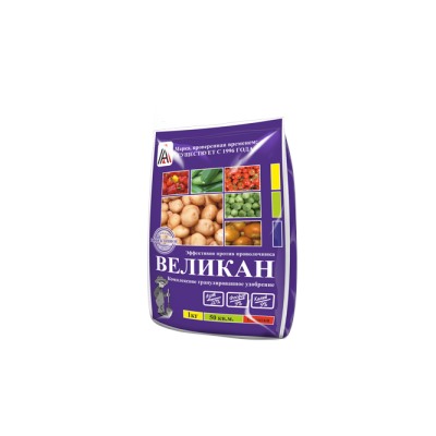 Великан (NPK 20-9-9) 1кг (Вика) 25шт