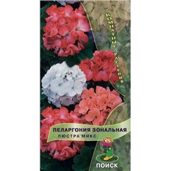 Цв.Пеларгония Люстра микс зональная (Поиск) 5шт