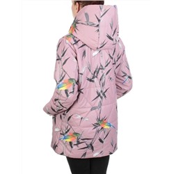 806 PINK Куртка демисезонная женская (100 гр. синтепон) размер 54