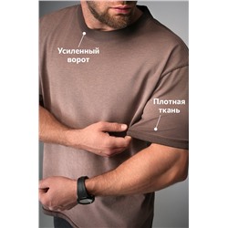 Мужская футболка оверсайз с эффектом градиент Happyfox