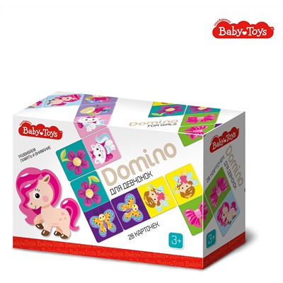 Домино «Для девчонок» Вaby Toys