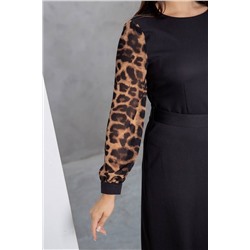 Daloria 1951 черный-коричневый, Платье