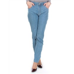 D1003 BLUE Джинсы женские DENIM (75% хлопок, 22% полиэстер 3% спандекс) размер W34
