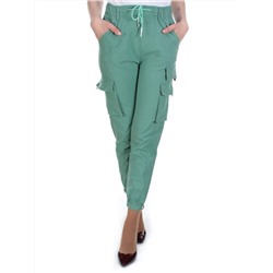 A655-8 GREEN Джоггеры женские Overlord Eagle (100% лён) размер W25