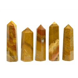 Кристалл из яшмы "Карандаш" 23*25*91мм, 100-109г