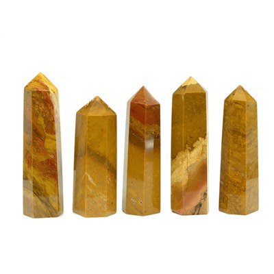 Кристалл из яшмы "Карандаш" 23*25*91мм, 100-109г