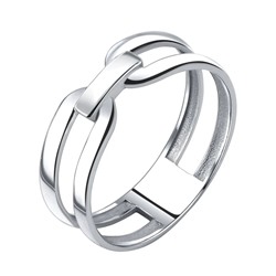 Кольцо из серебра без вставки, Л-11856