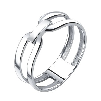 Кольцо из серебра без вставки, Л-11856