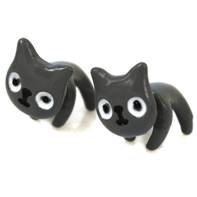 Сережка «Котик» 2 шт