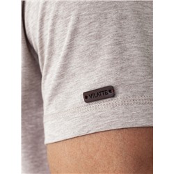 Футболка базовая полуприлегающая из премиального хлопка с эластаном