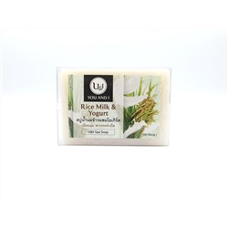 U&I Spa Soap RICE MILK & YOGURT (Спа мыло РИСОВОЕ МОЛОКО И ЙОГУРТ), 100 г.