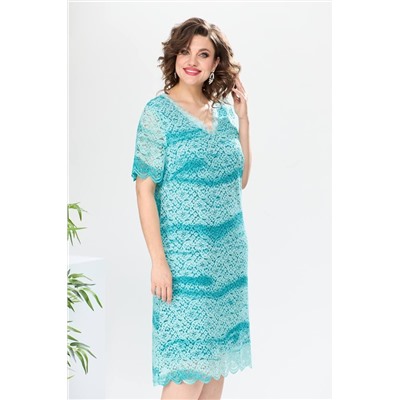 Romanovich Style 1-2493 бирюза, Платье