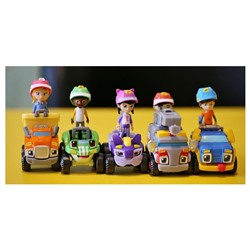 Rev&Roll. Игрушка фигрука+машинка (метал) в ассортименте СА 3249