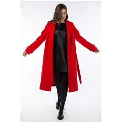 01-10881 Пальто женское демисезонное (пояс)