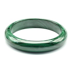 Браслет кольцо из Малахита 76г