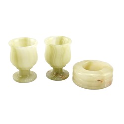 Подарочный набор рюмки 50 мл с пепельницей "Водочный"