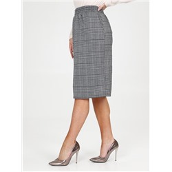 Леона - юбка серый