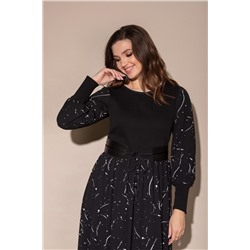 Angelina 718 черный, Платье