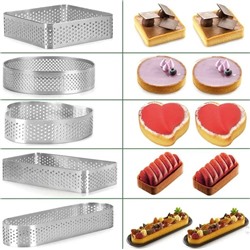 Овал для выпечки перфорированный 11,9*3,5 см, h=2 см