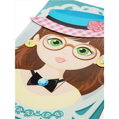 Магнитная игра «Модная девчонка»