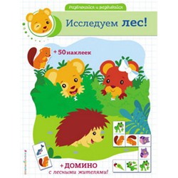 Исследуем лес! (+ наклейки и домино)