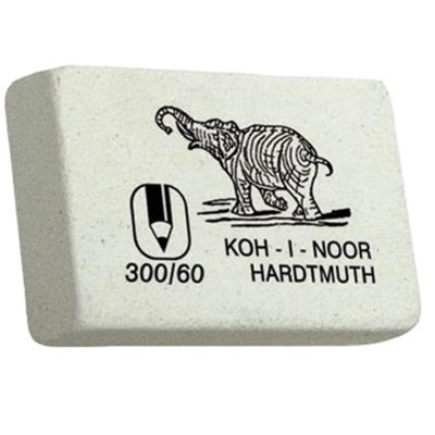 Ластик  Koh-i-nor 300/60 Слон 30*20мм (выпис.по 2шт.) 300/60/225400