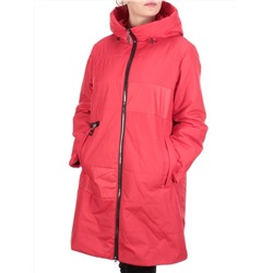 M820 RED Пальто демисезонное женское (100 гр. синтепон) размер 54