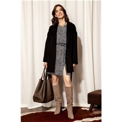 Nova Line 10374 черный, Полупальто