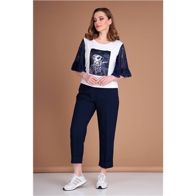 Liona Style 785 темно-синий, Брюки,  Блуза
