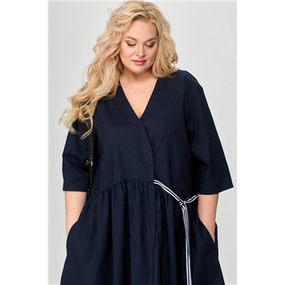 Avenue Fashion 0116 синий, Платье