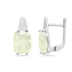 Серьги из серебра лунный камень, Соната