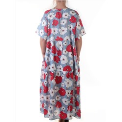 2005 Платье длинное летнее GERBERA размер 4XL - 54 российский