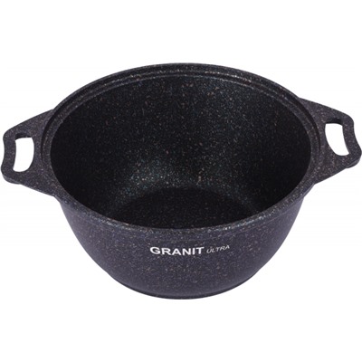 Кастрюля 2л со стекл. крышкой, АП линия "Granit ultra" (Blue) кгг22а