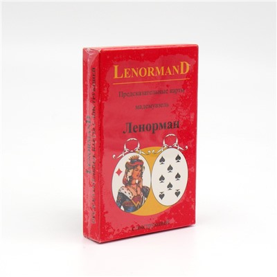LenormanD Предсказательные карты Мадемуазель Ленорман U45 (Предсказательные карты с Инструкцией, 36 карт), 1 уп.