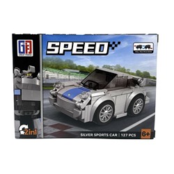 Конструктор SPEED 2в1 Машина-трансформер 127дет. 21*15см  / 123-715