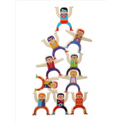 Настольная игра «Акробаты» серия Baby Toys Games 24 фигурки