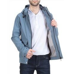 77KE GRAY/BLUE Куртка мужская демисезонная 77KE (100% полиэстер) размер M- 40 российский
